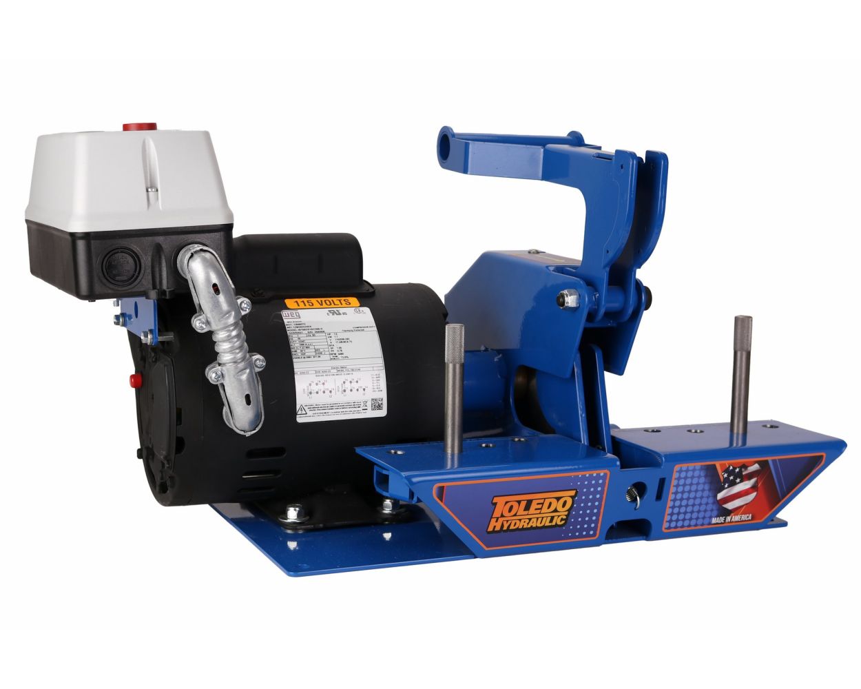 Toledo Hydraulic HC 7 Hose Saw - 1.5 HP 110V 1 Phase 1.25" ID 4 Wire Capacity 7" Scalloped Blade TH-HC07-110V