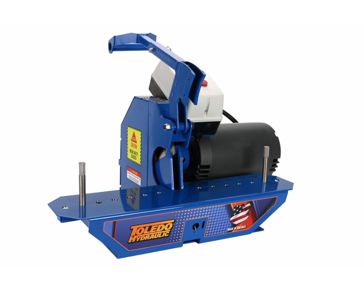 Toledo Hydraulic HC 10 Hose Saw - 5 HP 220V 1 Phase 2" ID 6 Wire Capacity 10" Advanced Scalloped Blade TH-HC10-220V